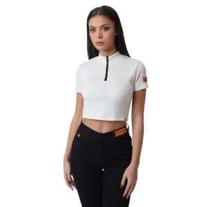 Dames-T-shirt met hoge kraag Project X Paris image-1