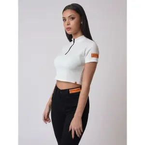 Dames-T-shirt met hoge kraag Project X Paris image-3