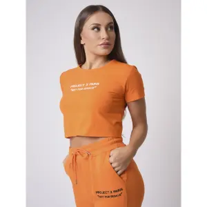 Dames t-shirt met geborduurd logo Project X Paris image-3