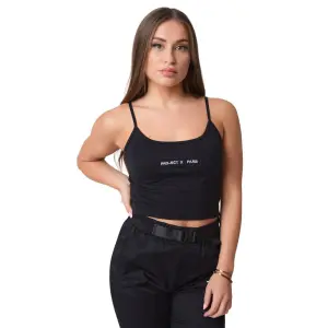 Dünnes trägerloses Crop-Top für Frauen Project X Paris image-0