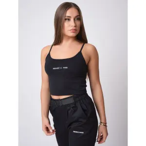 Dünnes trägerloses Crop-Top für Frauen Project X Paris image-2