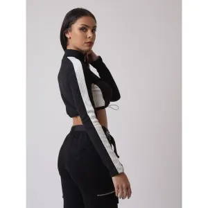 Elastisches Damen-Crop-Sweatshirt Project X Paris image-3