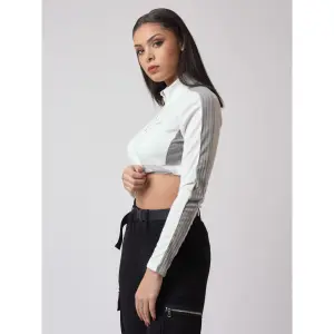 Elastisches Damen-Crop-Sweatshirt Project X Paris image-2