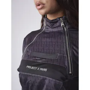 Bedrucktes Pullover-Sweatshirt für Frauen Project X Paris all over image-4