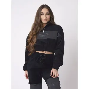 Cord-Sweatshirt mit hohem Halsausschnitt für Frauen Project X Paris image-1
