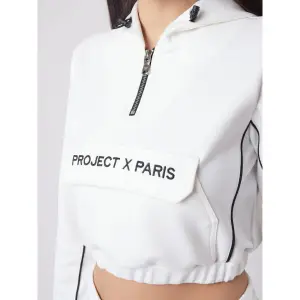 Damska bluza z kapturem z lamówką Project X Paris image-4