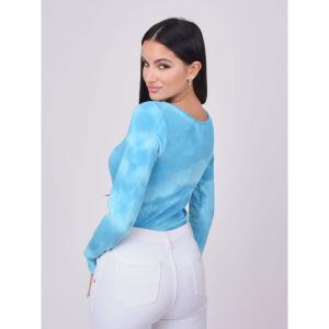 Långärmad T-shirt i tie &amp; dye-modell för damer Project X Paris image-3