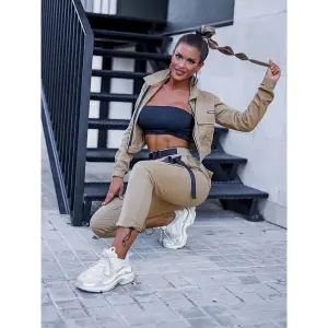 Lommejakke med skjortekrave til kvinder Project X Paris image-1