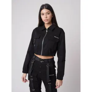 Chaqueta de bolsillo con cuello de camisa para mujer Project X Paris image-2