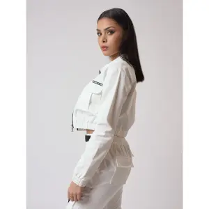 Chaqueta de bolsillo con cuello de camisa para mujer Project X Paris image-3