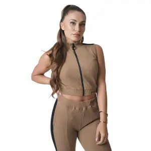 Damen-Crop-Top mit Reißverschluss Project X Paris image-0
