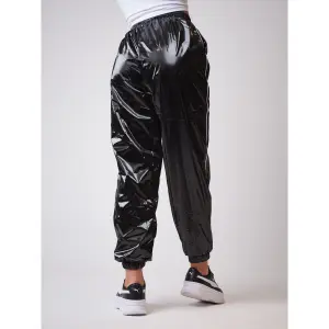 Women's vinyl effect joggers Project X Paris image-3