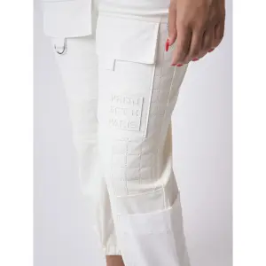 Pantaloni quadrati in similpelle trapuntati da donna Project X Paris image-4