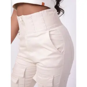 Pantalon taille haute multi-poche femme Project X Paris image-4