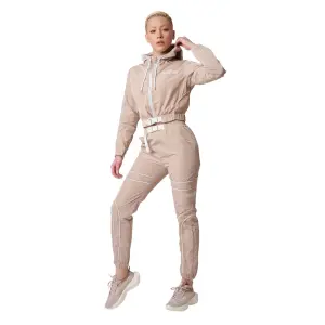 Basic women's jogging trousers with piping Project X Paris image-0