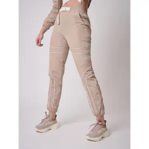 Basic women's jogging trousers with piping Project X Paris image-2