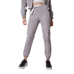 Pantaloni jogger basic con piping donna Project X Paris image-0