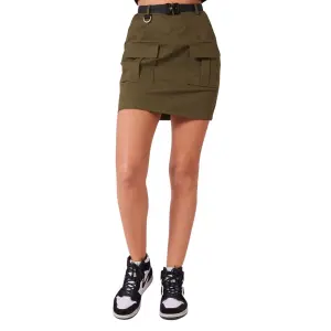 Kurzer Rock mit aufgesetzten Taschen für Frauen Project X Paris image-0