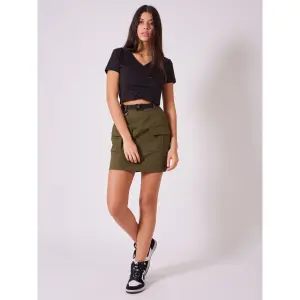 Kurzer Rock mit aufgesetzten Taschen für Frauen Project X Paris image-1