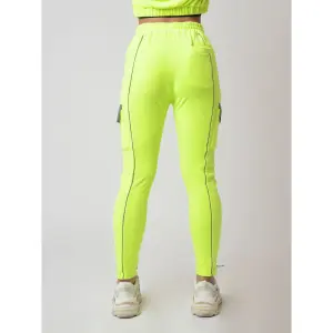 Vrouwen cargopantalon met reflecterende piping Project X Paris velvet image-3