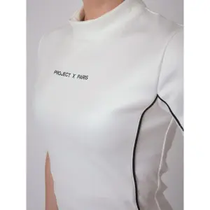 Kleid aus Kunstleder und Stickerei für Frauen Project X Paris image-4