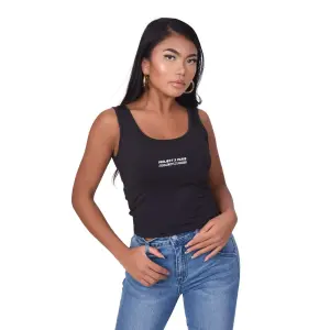 Dames-T-shirt met brede bandjes Project X Paris image-0