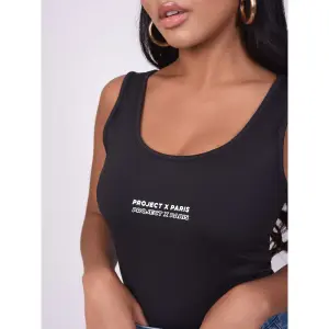 Dames-T-shirt met brede bandjes Project X Paris image-4