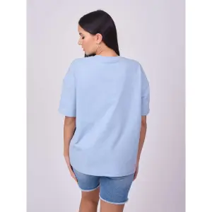 T-shirt básica com logótipo solto para mulheres Project X Paris image-3