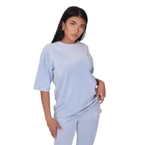 Oversized fluwelen dames-T-shirt Project X Paris image-0