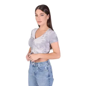 Camiseta de mujer tie and dye Project X Paris image-1