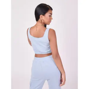 Crop top bretelle large basic femme Project X Paris image-3