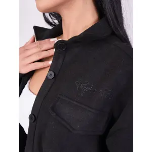 Surchemise basic broderie femme logo femme Project X Paris image-4