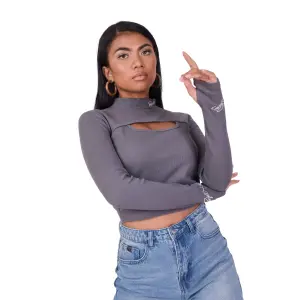 Top com abertura no peito para mulher Project X Paris image-3