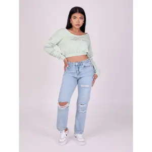 Krótka bluza z dużym opalizującym logo pod szyją dla kobiet Project X Paris image-1