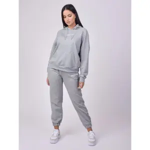 Sweat à capuche basic broderie logo femme Project X Paris image-1