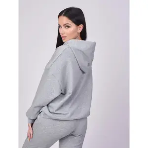 Sweat à capuche basic broderie logo femme Project X Paris image-3