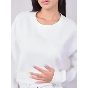 Kurzes Basic-Sweatshirt für Frauen Project X Paris image-4