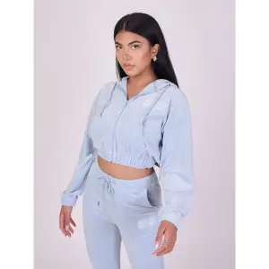 Sweatshirt double logo velvet hoodie for women Project X Paris image-3