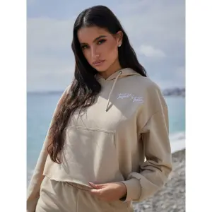 Korte basic hoodie voor dames Project X Paris image-3