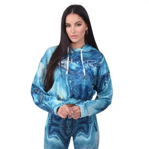 Kapuzenpullover mit Farbverlauf für Frauen Project X Paris image-0