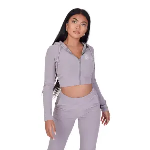 Sweatshirt capuz com triplo logótipo com nervuras para mulheres Project X Paris image-2