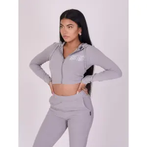 Sweatshirt capuz com triplo logótipo com nervuras para mulheres Project X Paris image-1