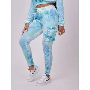 Tie-dye velours joggingbroek voor dames Project X Paris image-2