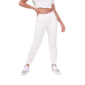 Pantaloni da jogging basic con ricamo logo donna Project X Paris image-0