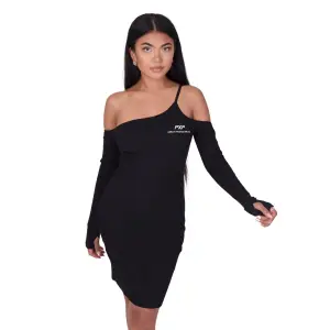 Off-the-shoulder jurk voor dames Project X Paris image-0