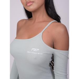 Off-the-shoulder-klänning för kvinnor Project X Paris image-4