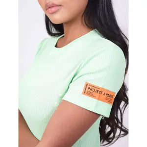 Vestido de t-shirt do lado da mulher Project X Paris image-4