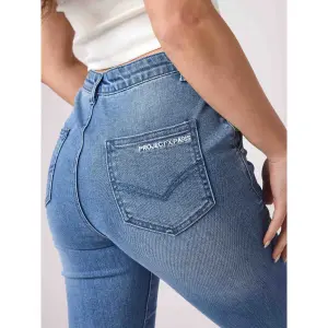 Calças de ganga stretch flare femininas Project X Paris image-4