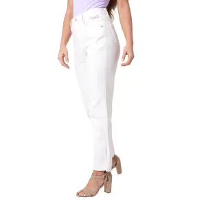 Raka utsvängda jeans med slits för kvinnor Project X Paris image-0