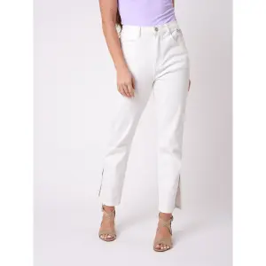 Raka utsvängda jeans med slits för kvinnor Project X Paris image-1